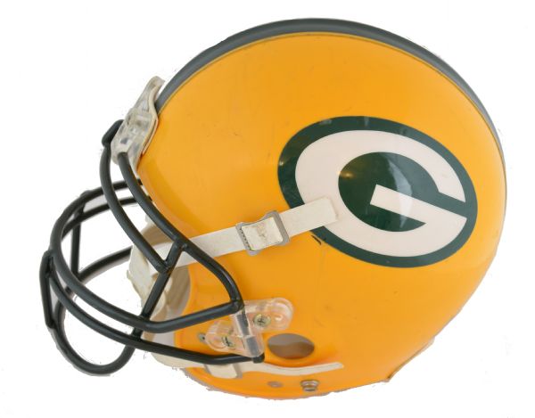 Travis Jervey Professional Model 1996 Green Bay Packers Football Helmet – Erik Williams Collection