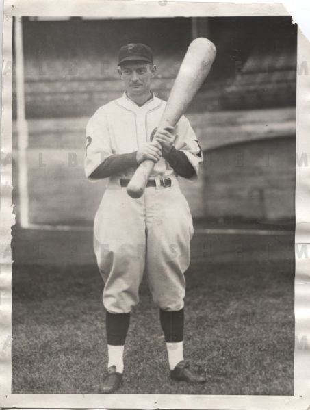 1925 Bill McKechnie original TYPE I photo Leads the Pirates to World Series