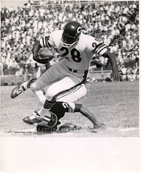 Willie Galimore Bears tackled by Willie Wood Packers original TYPE I photo