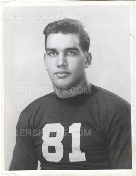 George Connor Bears & Notre Dame Football HOFer Original 1947 Photo
