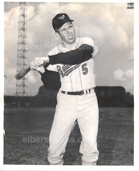 Brooks Robinson early 1960’s Baltimore Orioles TYPE 1 Original Photo PSA/DNA LOA