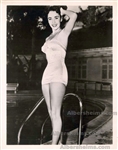 Elizabeth Taylor Early Pin-Up Vintage Original 1940’s - 50’s photo by George Rinhart
