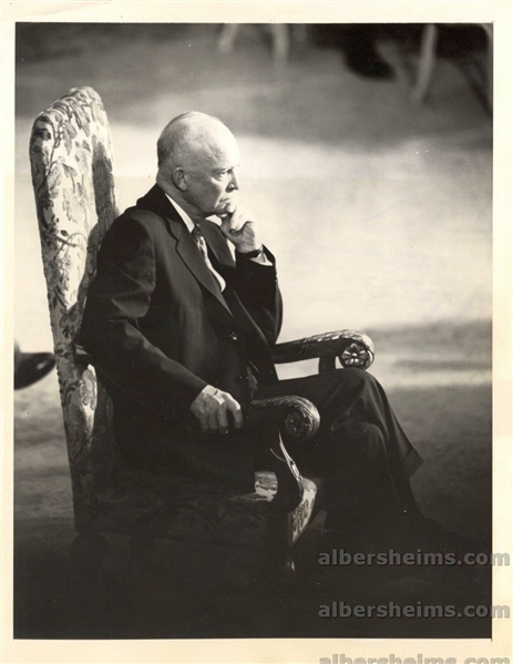 1955 Dwight D. Eisenhower "The President Reflects" Original TYPE 1 Bob Grosh Photo 