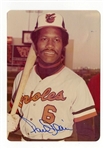 Paul Blair 1975 SSPC #395 Baseball Card Image SIGNED AUTO Original TYPE 1 Photo