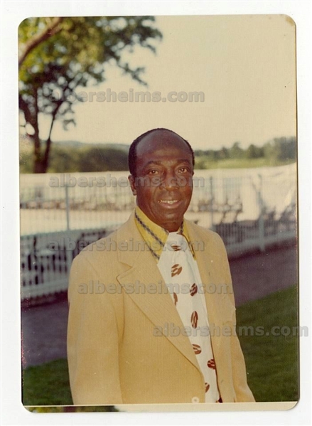 Cool Papa Bell 1970s Hall of Fame Induction Weekend Original TYPE 1 Photo 