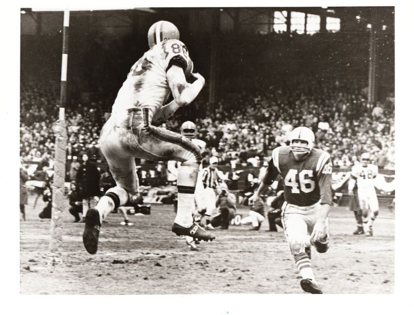 Item Detail - 1964 Colts vs Browns original photo Gary Collins - Ernie ...