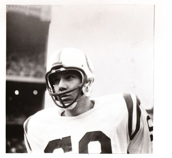 Raymond Berry Baltimore Colts HOF 1967 original Blumenthal photo