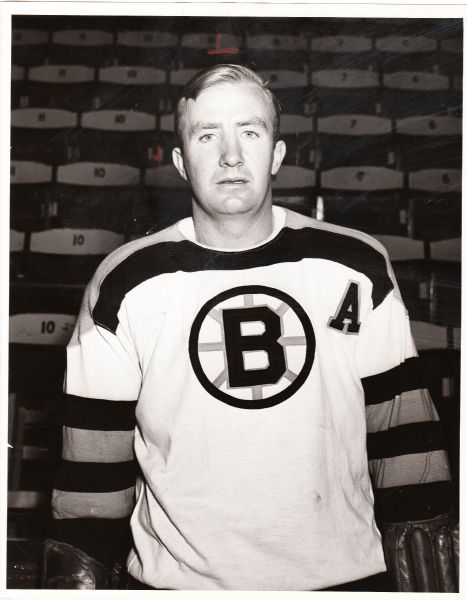 Bill Quackenbush 1952 Boston Bruins original photo