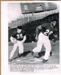 Chicago Bears Willie Galimore & Rick Casares 1958 original Photo Baltimore