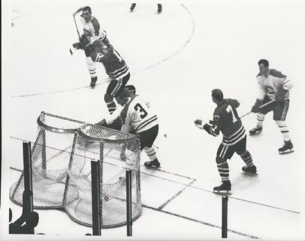 1962 Blackhawks vs. Montreal Canadiens Stanley Cup Finals Game 4 Original photo