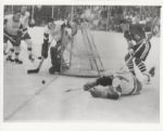 1962 Masked Terry Sawchuk Detroit vs Chicago original photo