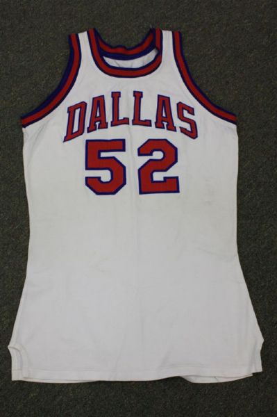 RICH NIEMANN 1971-72 ABA DALLAS CHAPARRALS GAME WORN JERSEY - player COA