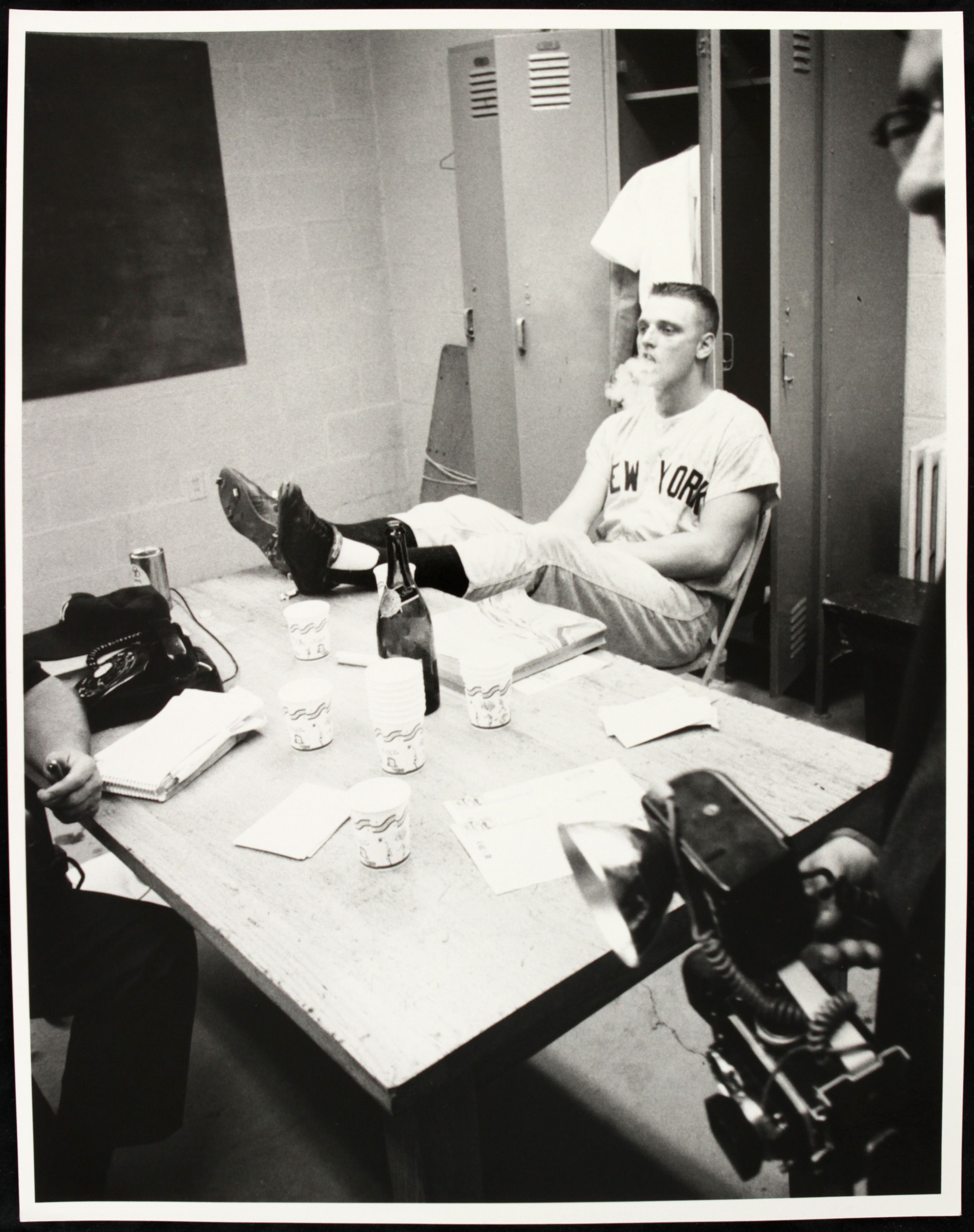 Arthur Rickerby, Don Larsen Perfect Game, 1956