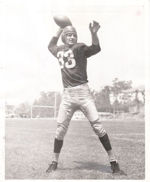 Sammy Baugh Classic Shot 1950 – Nate Fine original photo