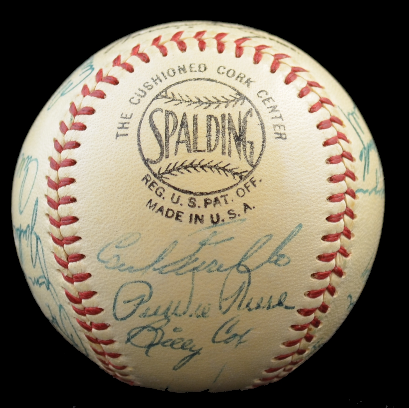 Lot Detail - 1954 Brooklyn Dodgers Team Signed Baseball MINT – PSA/DNA