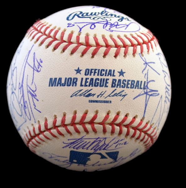 Rafael Perez Autographed OML Baseball Cleveland Indians MLB