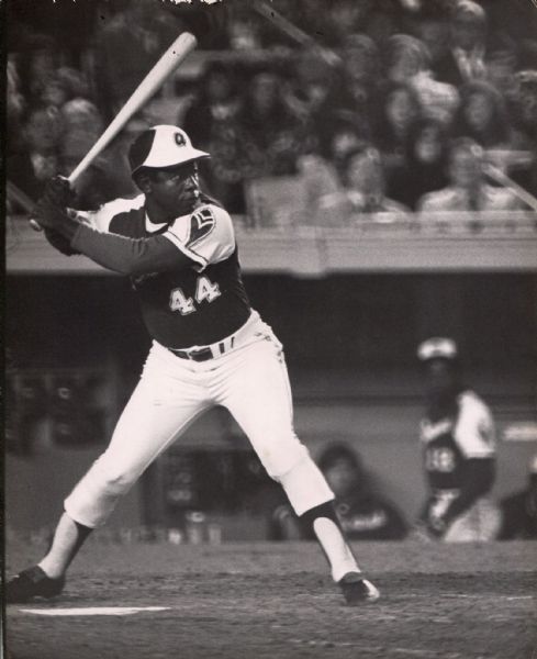 Hank Aaron -  Atlanta Braves - 1973 Original Photo - Gorgeous