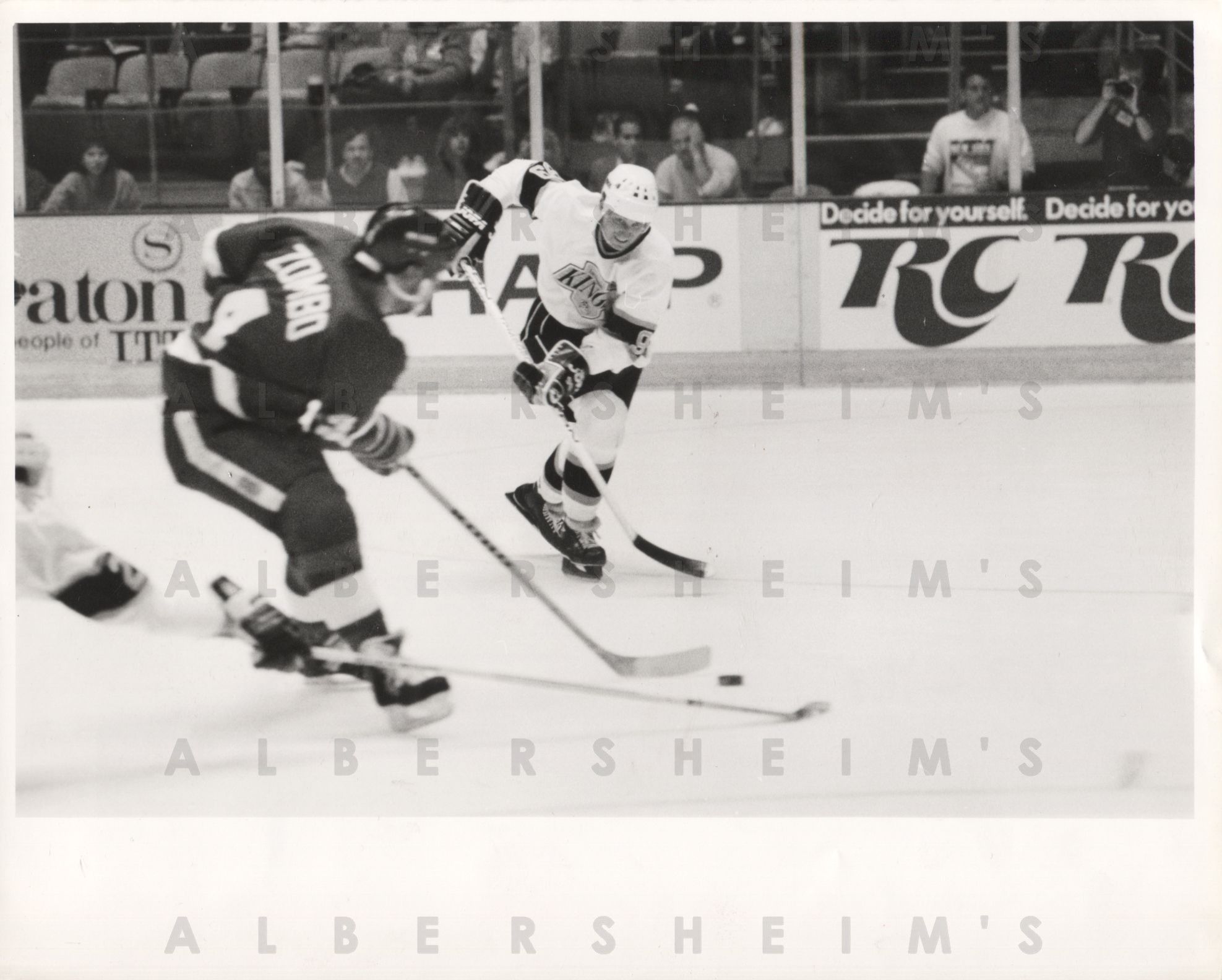 Item Detail 1988 Original Photo Wayne Gretzky Joins The Los Angeles Kings Debut 