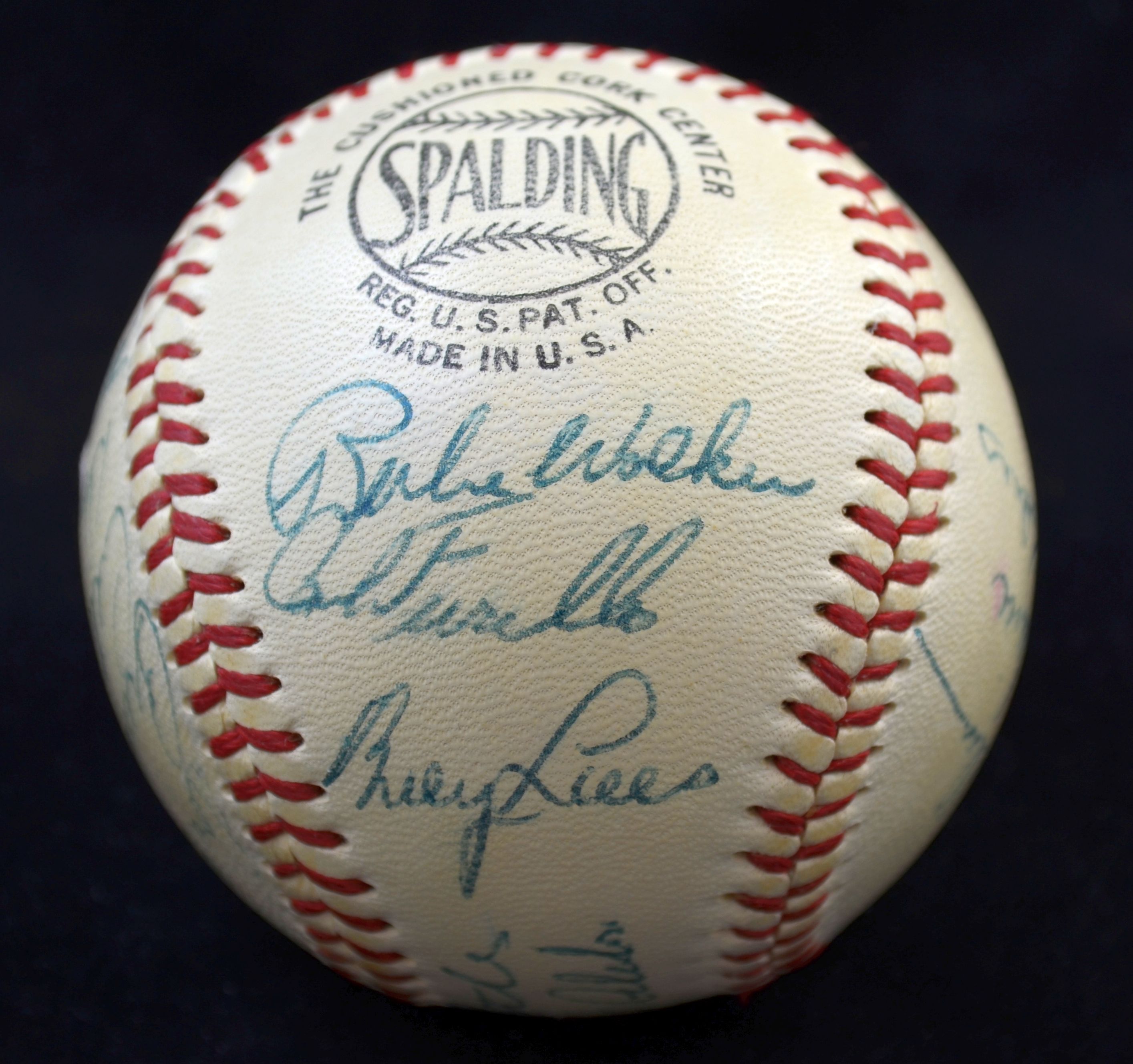 Lot Detail - 1954 Brooklyn Dodgers Team Signed Baseball MINT – PSA/DNA