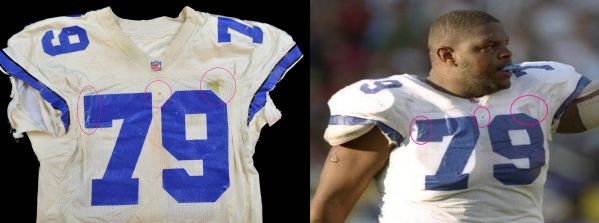 Lot Detail - Erik Williams Game Worn Super Bowl XXX Dallas Cowboys