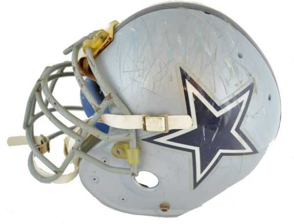 Erik Williams Super Bowl XXVIII Dallas Cowboys Professional Model Football Helmet -  Erik Williams Collection