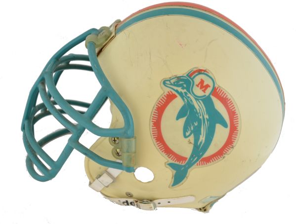 Keith Sims Professional Model 1992 Miami Dolphins Football Helmet – Erik Williams Collection