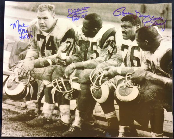 Los Angeles Rams “Fearsome Foursome” Signed 16x20 Photo