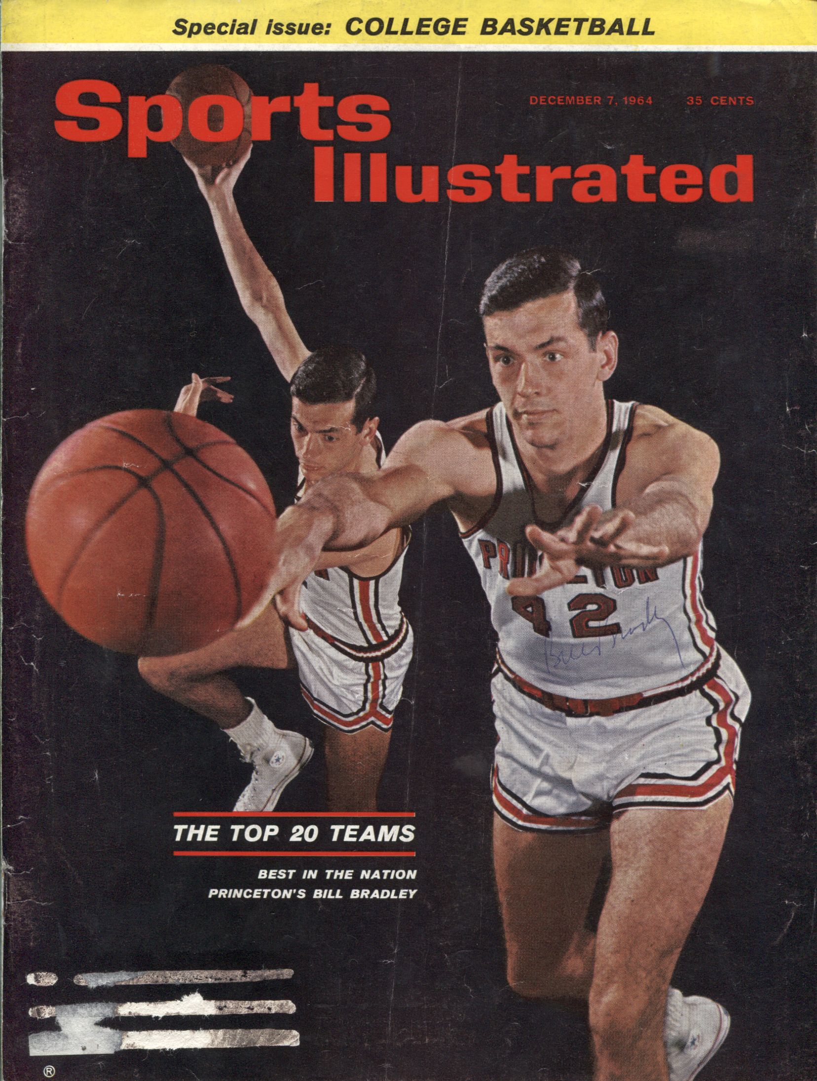 Lot Detail - Lot of 11 Signed Basketball Magazine Covers & Photos