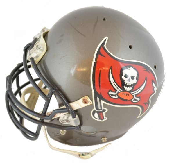 Warren Sapp Professional Model 1997 Tampa Bay Buccaneers Football Helmet – Erik Williams Collection