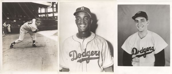Lot Detail - Collection of 31 - 1940s - '50s Brooklyn Dodgers team issued  8x10 photos