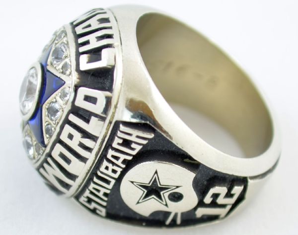 Lot Detail - 1975 Dallas Cowboys NFC Championship Ring - Salesman Sample  (Staubach)