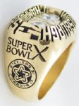 1975 Pittsburgh Steelers Super Bowl Ring Franco Harris Silver –  Championship Rings Store