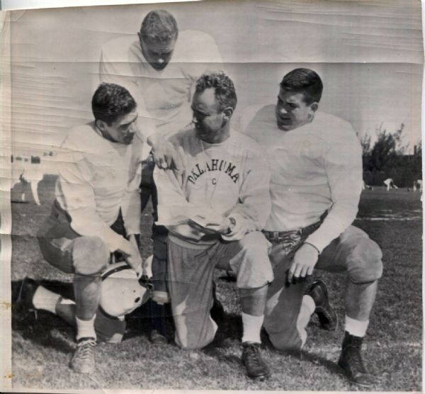 Bud Wilkinson Oklahoma 1953 Orange Bowl original photo