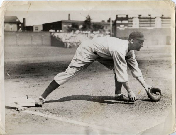 George Kelly Original Photo circa 1931-32 – HOF - Dodgers Cubs Reds