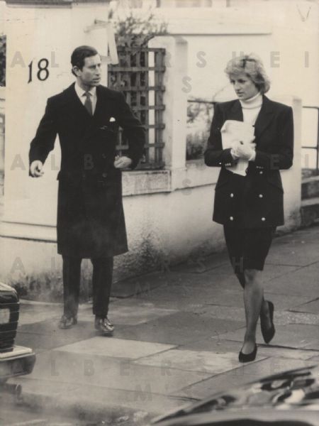 Princess Di and Charles attend Prince Harry’s play – 1987 Original Photo 
