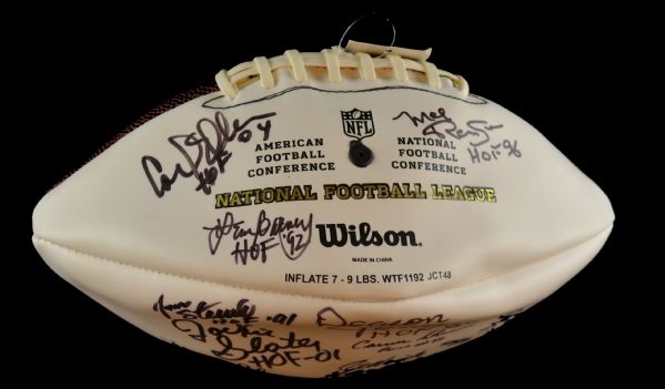 Multi-Signed Football HOF & NFL Alumni Legends