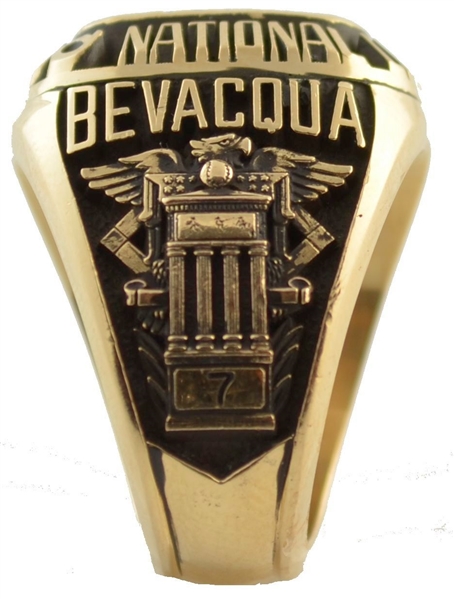 Lot Detail - 1984 San Diego Padres National League Championship Ring –  Bevacqua SS – 10 K