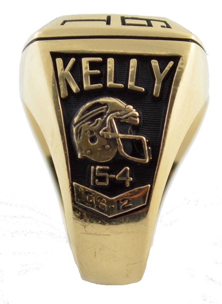 Jim Kelly - Buffalo Bills AFC Championship Super Bowl 4 Ring Set W Box  1990-1993