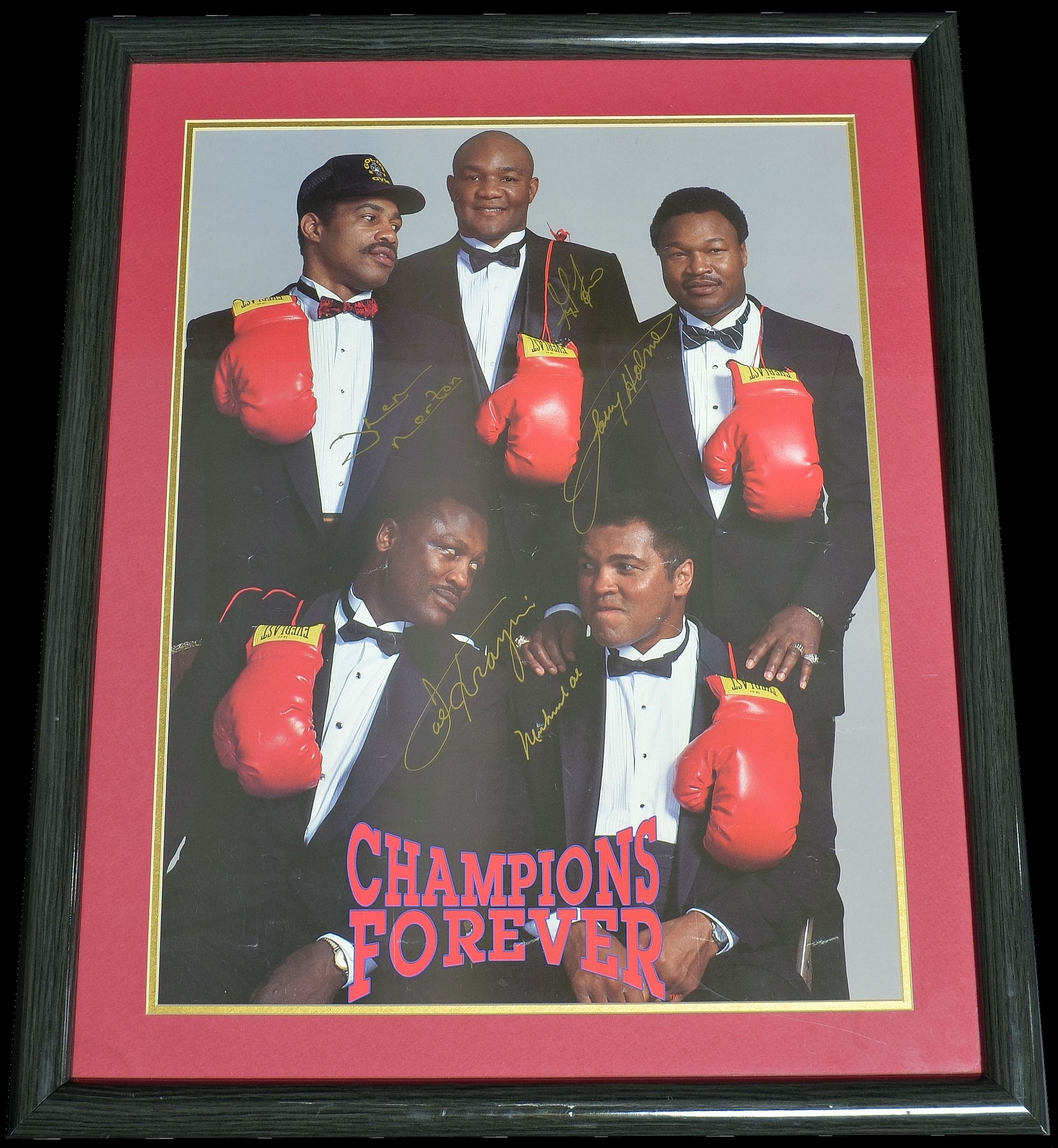 Lot Detail - Champions Forever Signed Poster - Ali, Holmes, Foreman ...