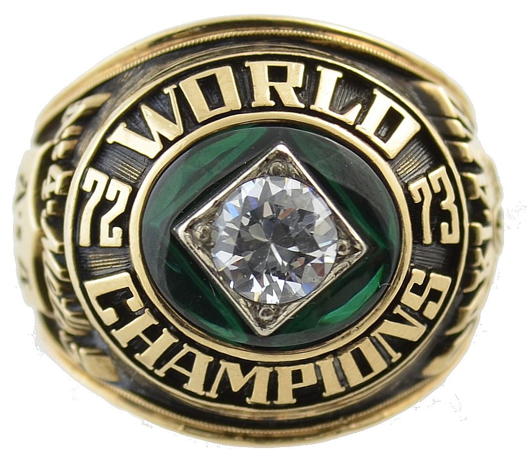 OldTimeHardball on X: MLB World Series rings (1973-2009)   / X