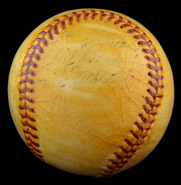 Chief Bender Signed Baseball HOF – Athletics D.1954