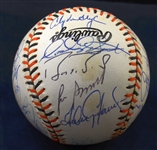 1993 Team Signed NL All Star Team on an Official Game ball