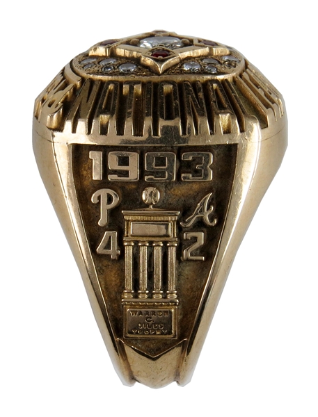 1993 Philadelphia Phillies NLCS Championship Ring 