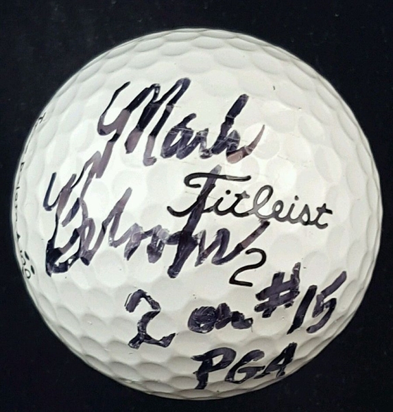 Mark Brooks Signed Golf Ball Used in 1996 PGA Championship