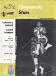 April 14, 1970 Dallas Chaparrals vs. L.A. Stars ABA Basketball program – Last Home Game