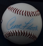 Curt Flood Single Signed Baseball St. Louis Cardinals