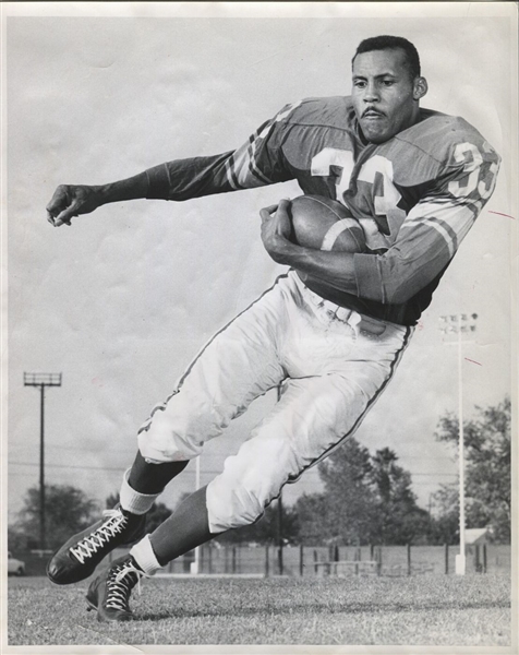 Ollie Matson 1960 Original Photo Los Angeles Rams Football HOF