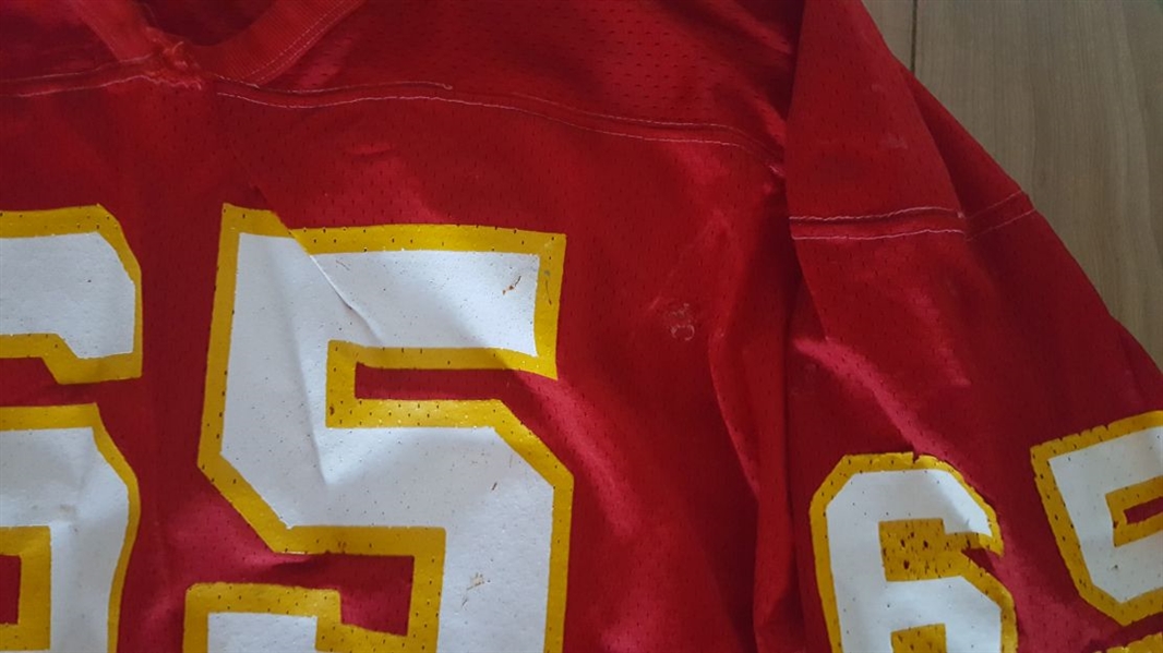 Lot Detail - 1970s Tom Condon Game Used Kansas City Chiefs Home Jersey