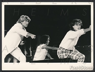 WHAM 1st Concert CHINA 1985 Original Photo w/ George Michael & Andrew Ridgeley