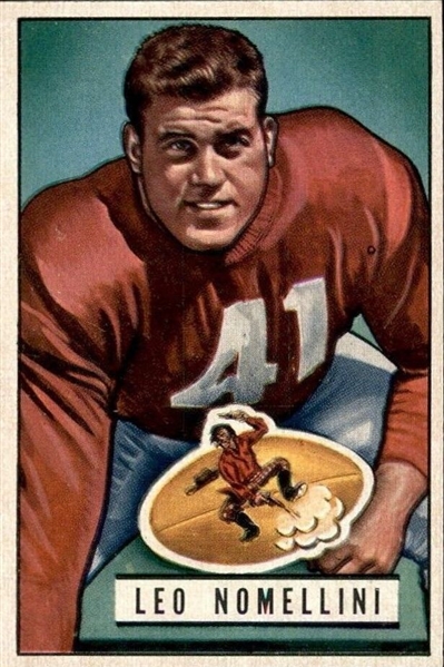 : 1963 Topps Regular (Football) Card# 143 Leo Nomellini of the  San Francisco 49ers NrMt Condition : Collectibles & Fine Art